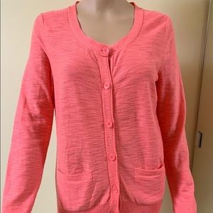 Eddie Bauer cardigan cotton sweater medium button